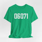 06071 Somers CT Zip Code Unisex Jersey Short Sleeve T-Shirt