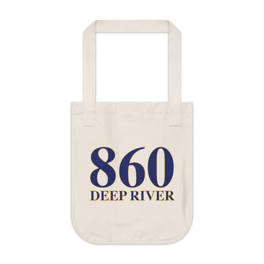 860 Deep River Organic Canvas Tote Bag