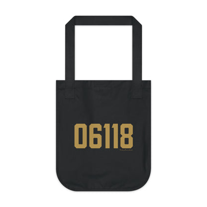 06118 East Hartford Connecticut Zip Code Organic Canvas Tote Bag