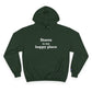 Storrs Is My Happy Place Champion Hoodie