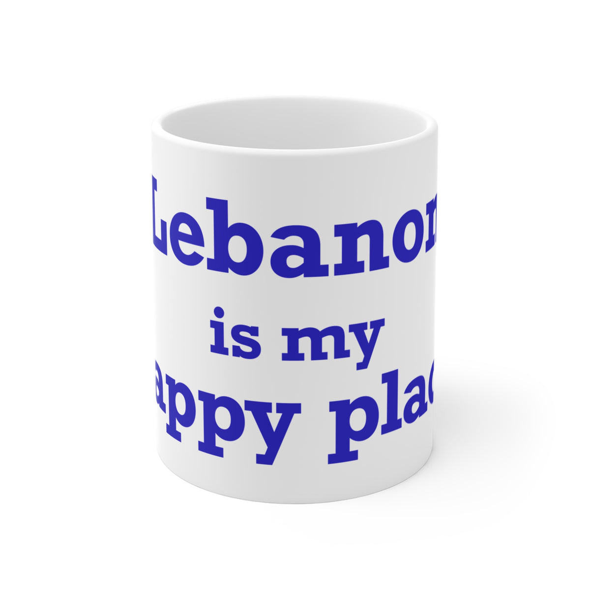 Lebanon is My Happy Place Mug 11oz