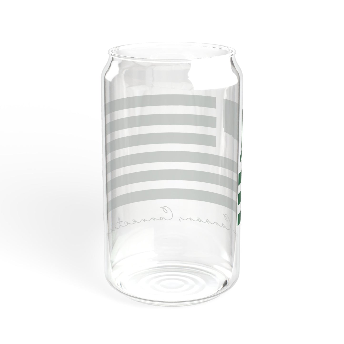 New Canaan Connecticut St. Patrick's Day Sipper Glass, 16oz