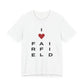 Fairfield Vision Unisex Jersey Short Sleeve T-Shirt