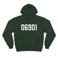 06901 Stamford Connecticut Zip Code Champion Hoodie Sweatshirt