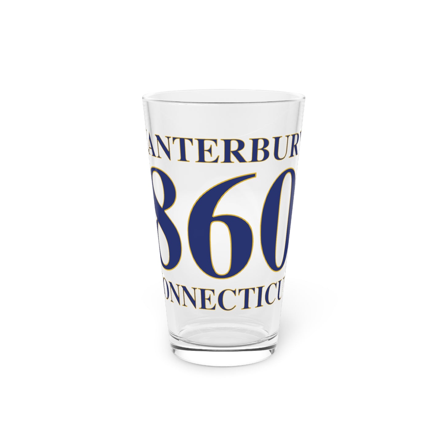 Canterbury 860 Connecticut Pint Glass, 16oz