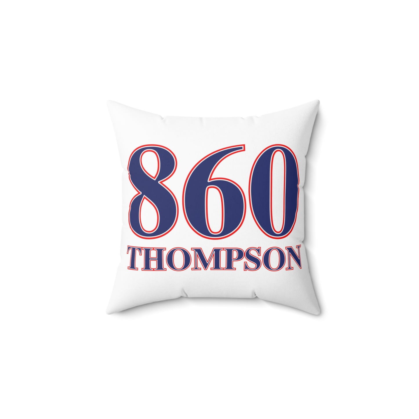 860 Thompson Red, White & Blue  Spun Polyester Square Pillow