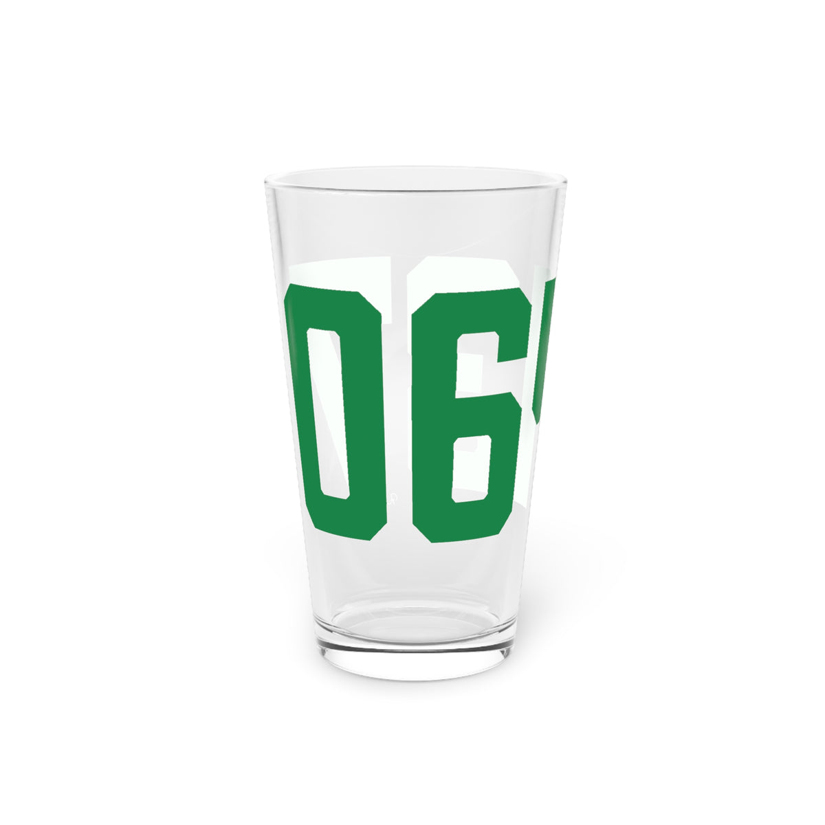 06437 Guilford Connecticut Zip Code Pint Glass, 16oz
