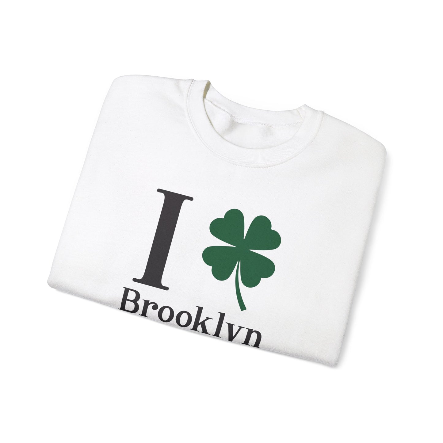 I Clover Brooklyn Unisex Heavy Blend™ Crewneck Sweatshirt