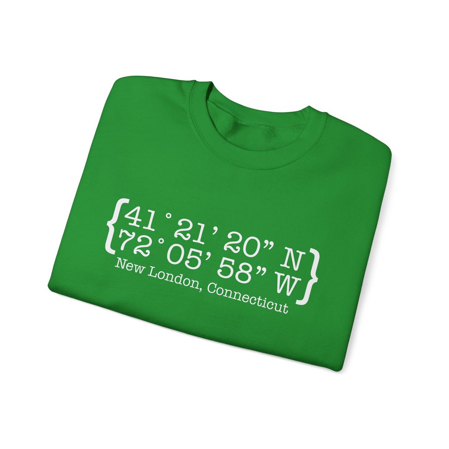 New London Coordinates Unisex Heavy Blend™ Crewneck Sweatshirt