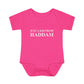 Just a kid from Haddam Infant Baby Rib Bodysuit