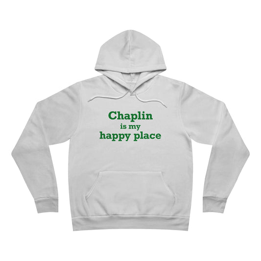 Chaplin is My Happy Place Unisex Sponge Fleece Pullover Hoodie