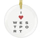 Westport Vision Glass Ornaments