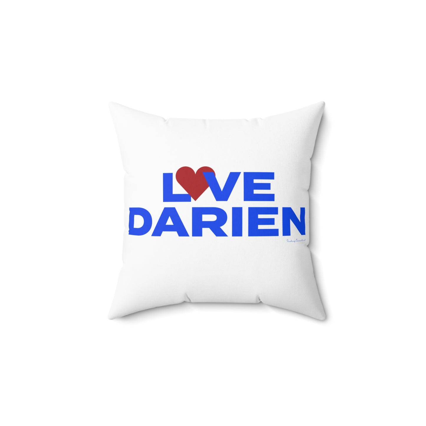 Love Darien Spun Polyester Square Pillow