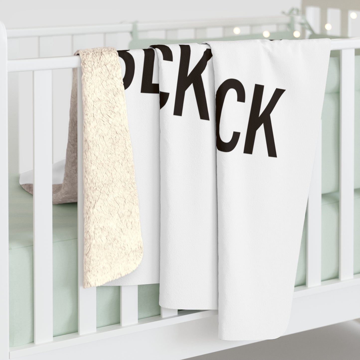 I Really Really Miss Black Rock  Sherpa Fleece Blanket