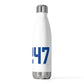 06247 Hampton Connecticut Zip Code 20oz Insulated Bottle