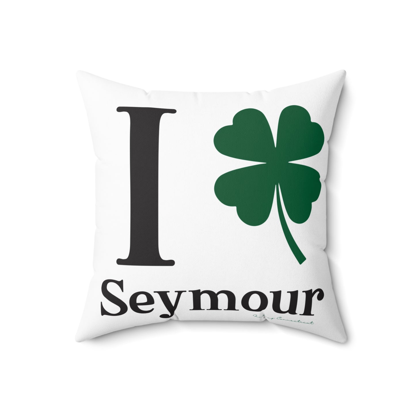 I Clover Seymour Spun Polyester Square Pillow