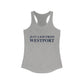 Just a kid from Westport Women's Ideal Racerback Tank Top