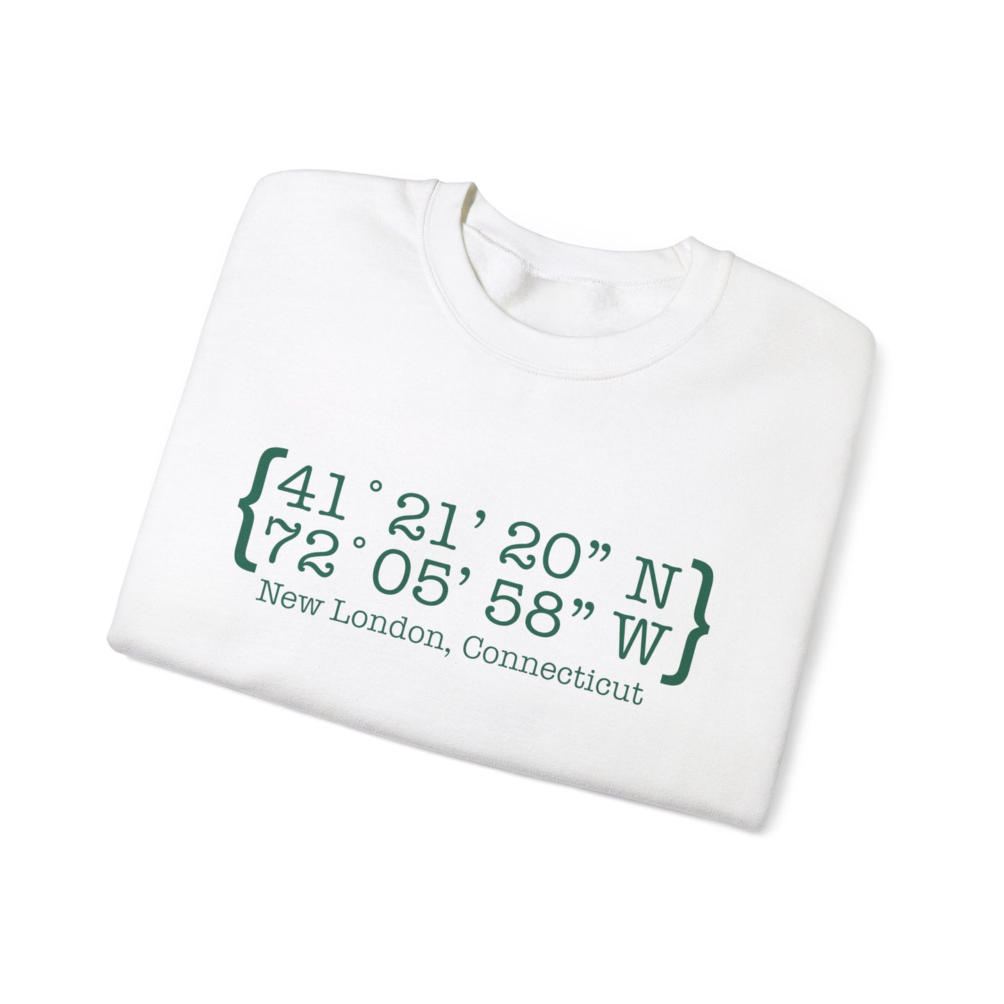New London Coordinates Unisex Heavy Blend™ Crewneck Sweatshirt