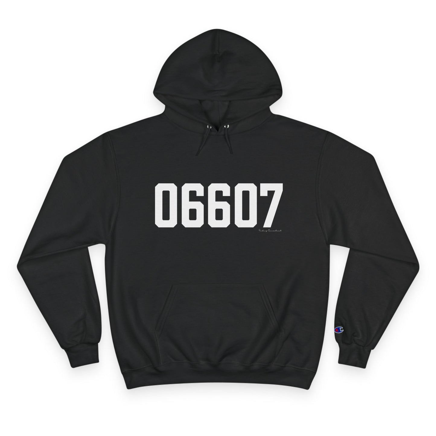 06607 Bridgeport CT Zip Code Champion Hoodie Sweatshirt