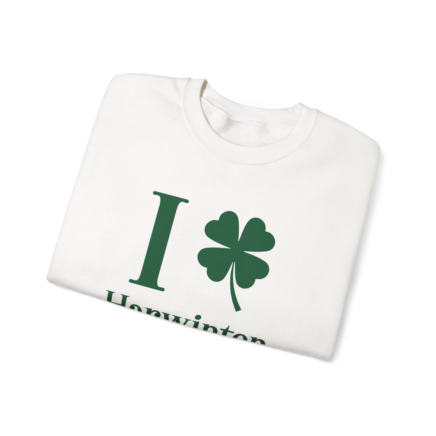 I Clover Harwinton Unisex Heavy Blend™ Crewneck Sweatshirt