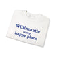 Willimantic is My Happy Place Unisex Heavy Blend™ Crewneck Sweatshirt
