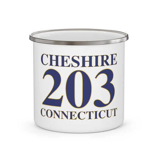 Cheshire 203 Connecticut Enamel Camping Mug