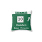 Vintage WCP Exit 60 Sign Spun Polyester Square Pillow
