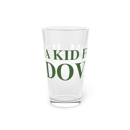 Just a kid from Andover Pint Glass, 16oz