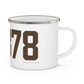 06378 Sprague Connecticut Zip Code Enamel Camping Mug