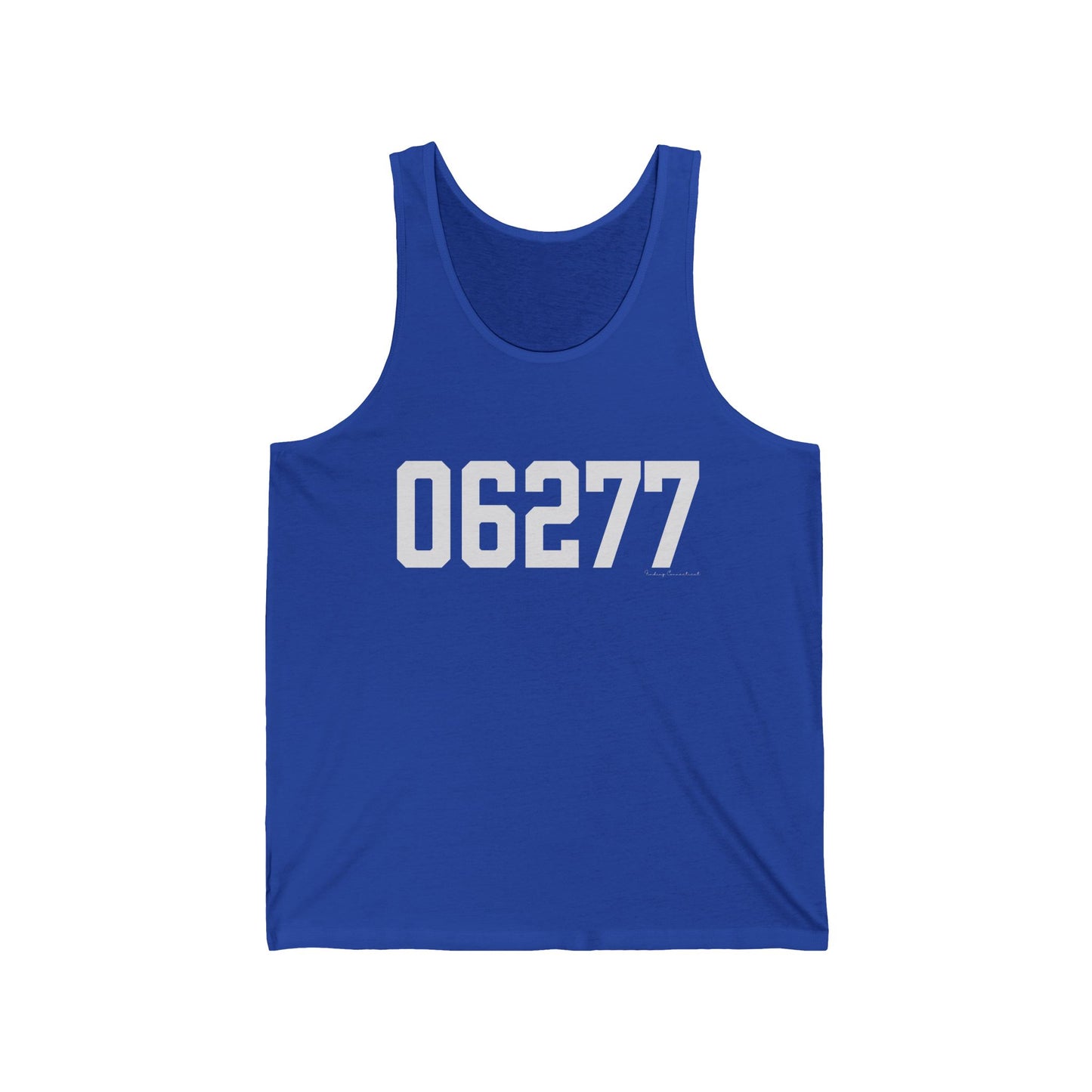 06277 Thompson CT Zip Code Unisex Jersey Tank Top
