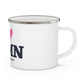 I Heart SHMN Enamel Camping Mug