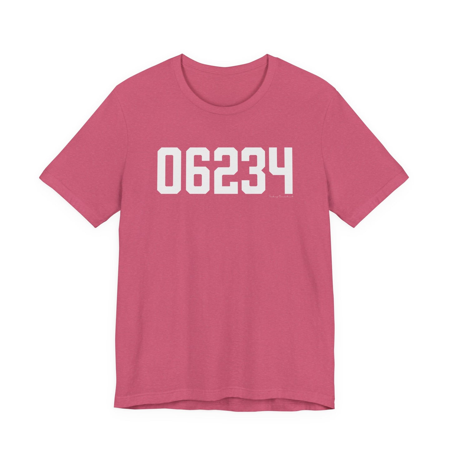 06234 Brooklyn CT Zip Code Unisex Jersey Short Sleeve T-Shirt