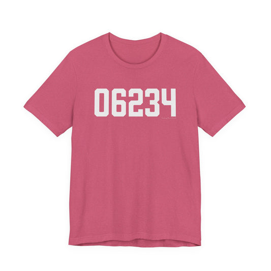 06234 Brooklyn CT Zip Code Unisex Jersey Short Sleeve T-Shirt