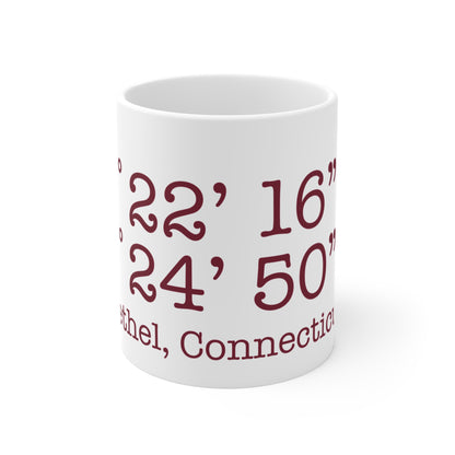 Bethel Coordinates Mug 11oz