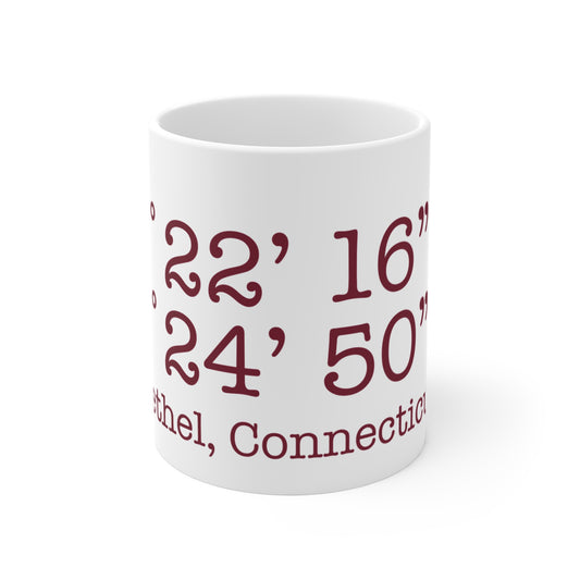 Bethel Coordinates Mug 11oz