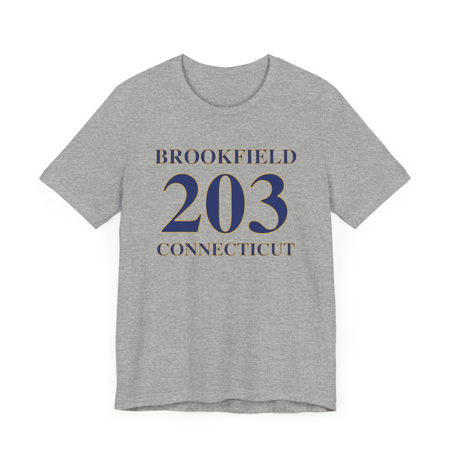 Brookfield 203 Connecticut Unisex Jersey Short Sleeve Tee