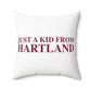 Just a kid from Hartland Spun Polyester Square Pillow