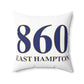 860 East Hampton Spun Polyester Square Pillow