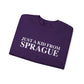 Just a kid from Sprague Unisex Heavy Blend™ Crewneck Sweatshirt