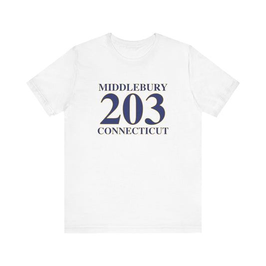 Middlebury 203 Connecticut Jersey Short Sleeve T-Shirt