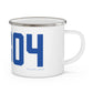 06804 Brookfield Connecticut Zip Code Enamel Camping Mug