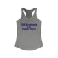 Old Saybrook is My Happy Place Women's Ideal Racerback Tank Top