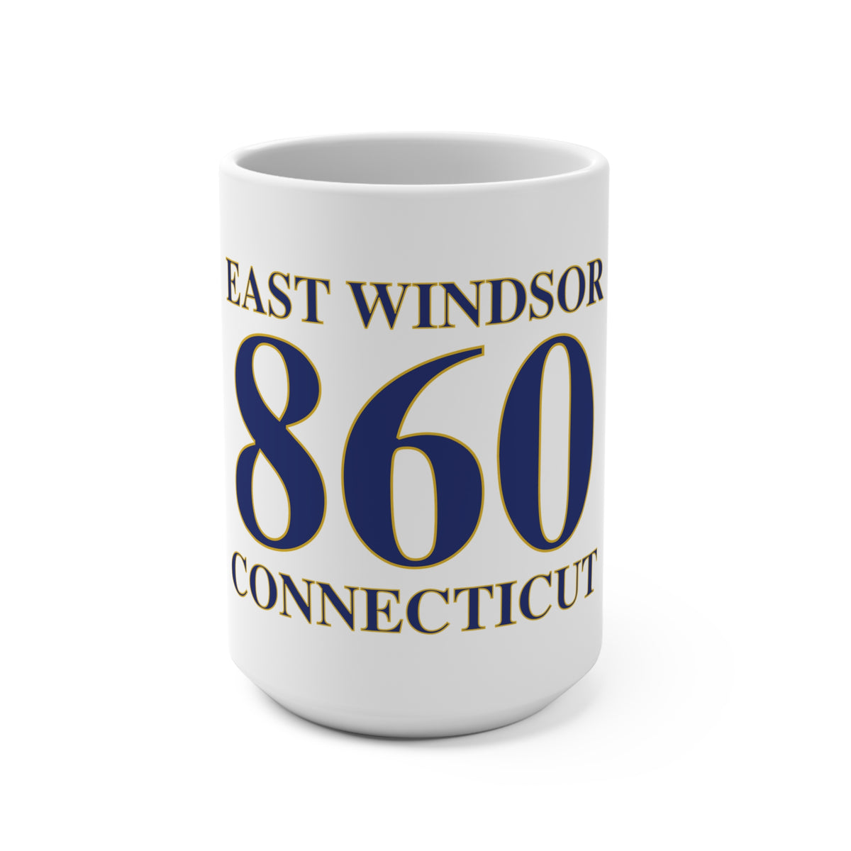 East Windsor 860 Connecticut Mug 15oz