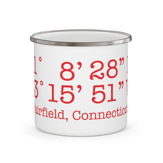 Fairfield Coordinates Enamel Camping Mug