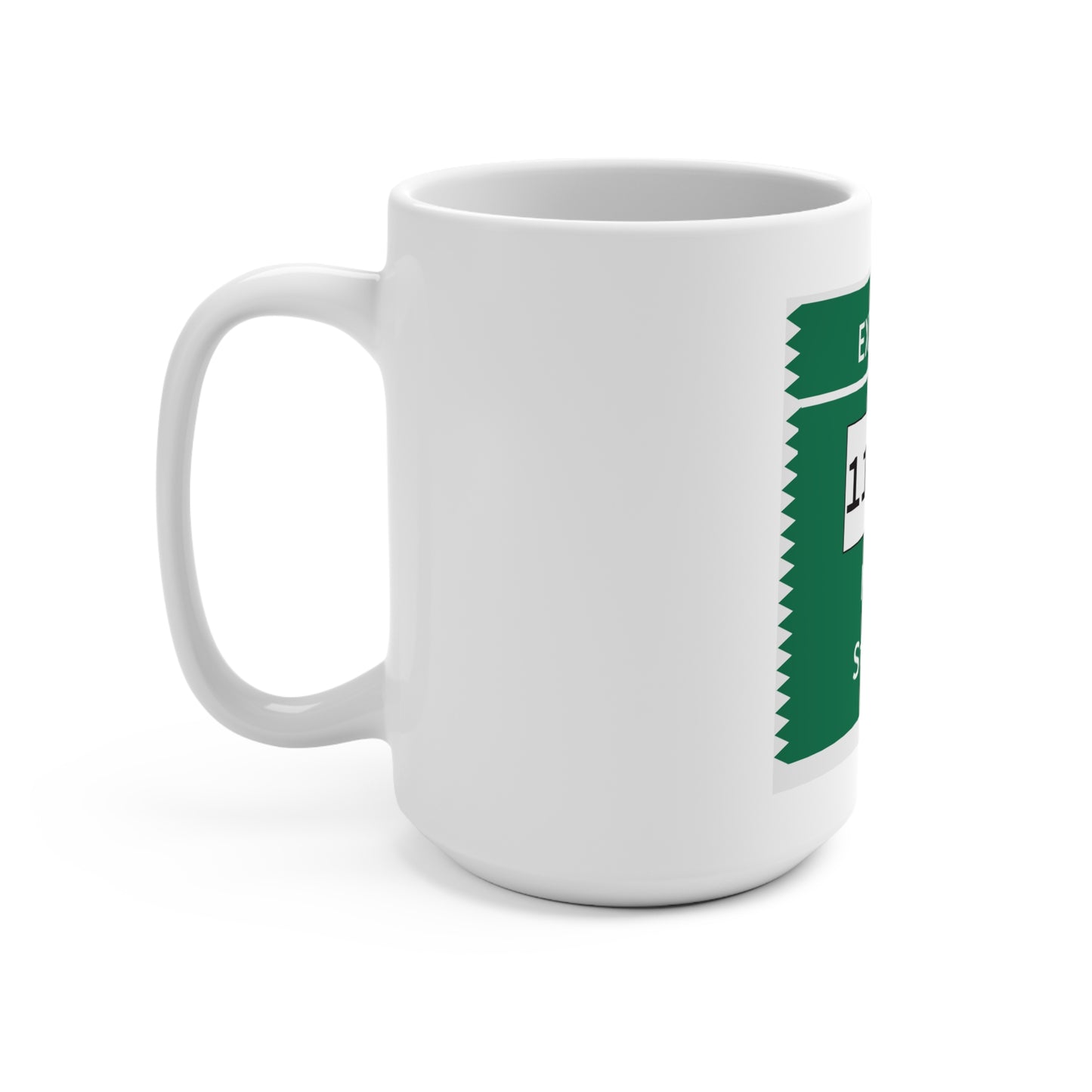 Vintage Merritt Parkway Exit 48 Sign Mug 15oz