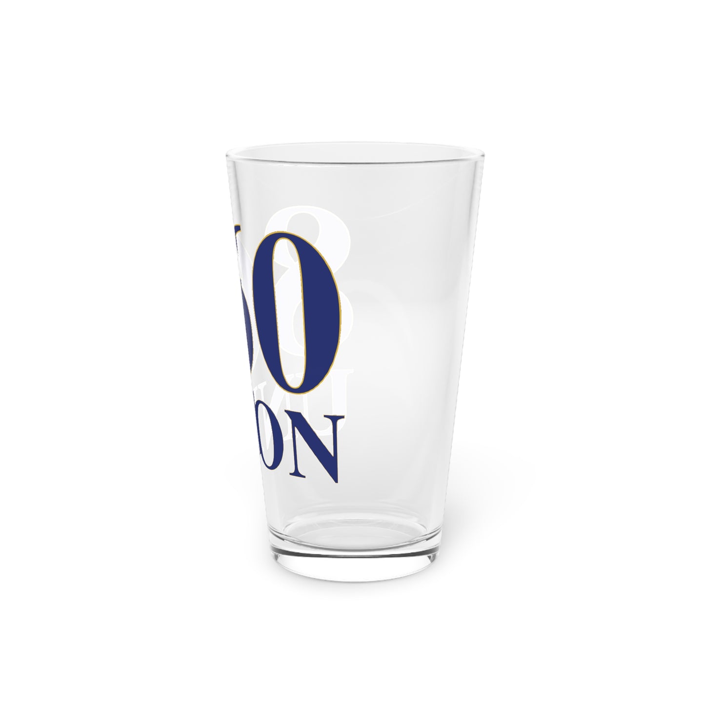 860 Union Pint Glass, 16oz
