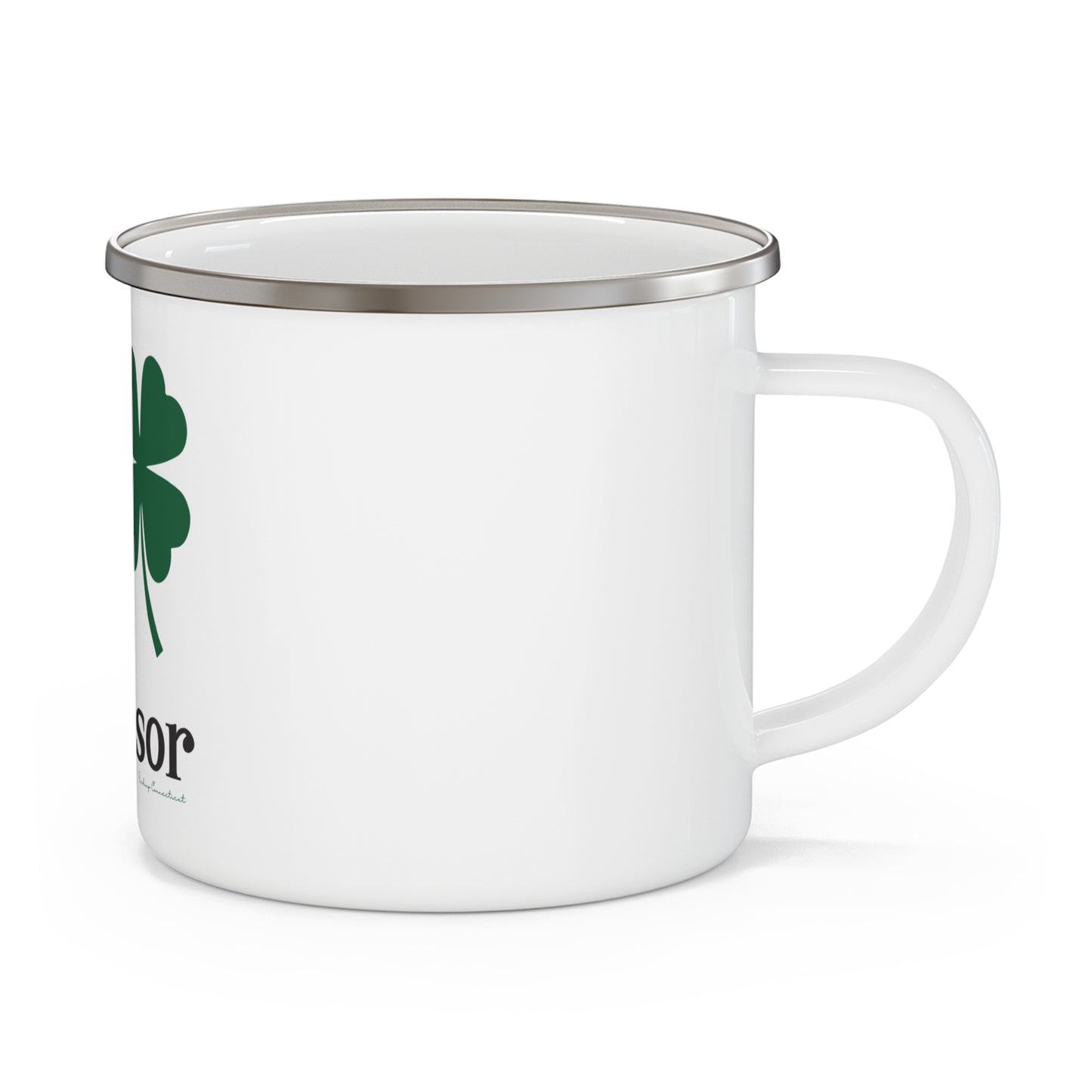 I Clover Windsor Enamel Camping Mug