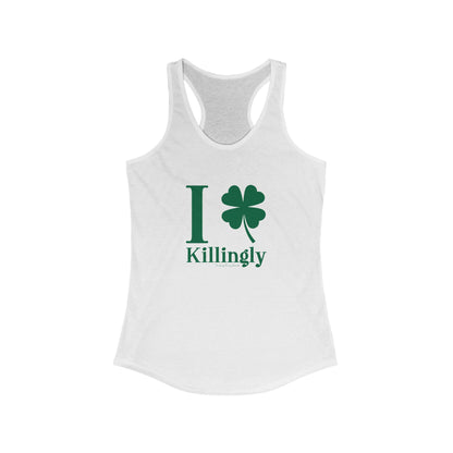 I Clover Killingly Women's Ideal Racerback Tank Top