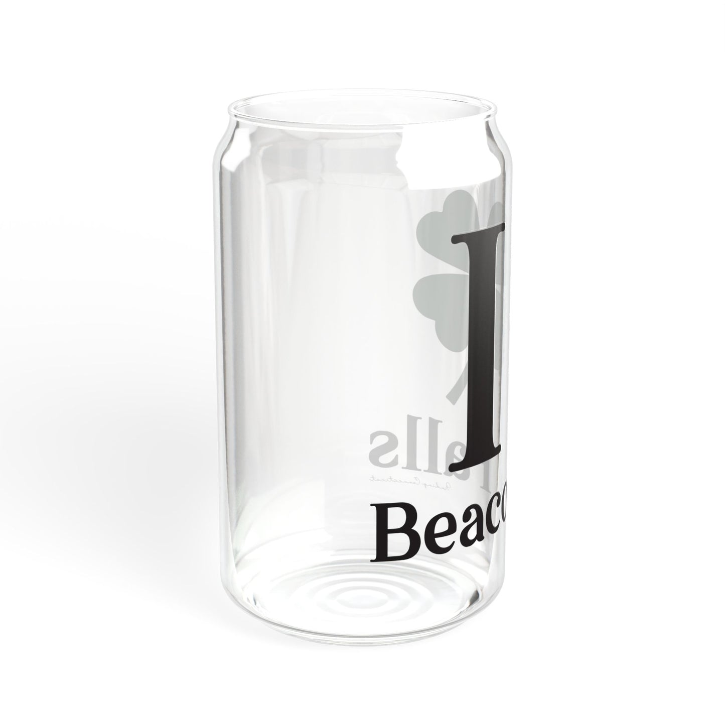 I Clover Beacon Falls Sipper Glass, 16oz