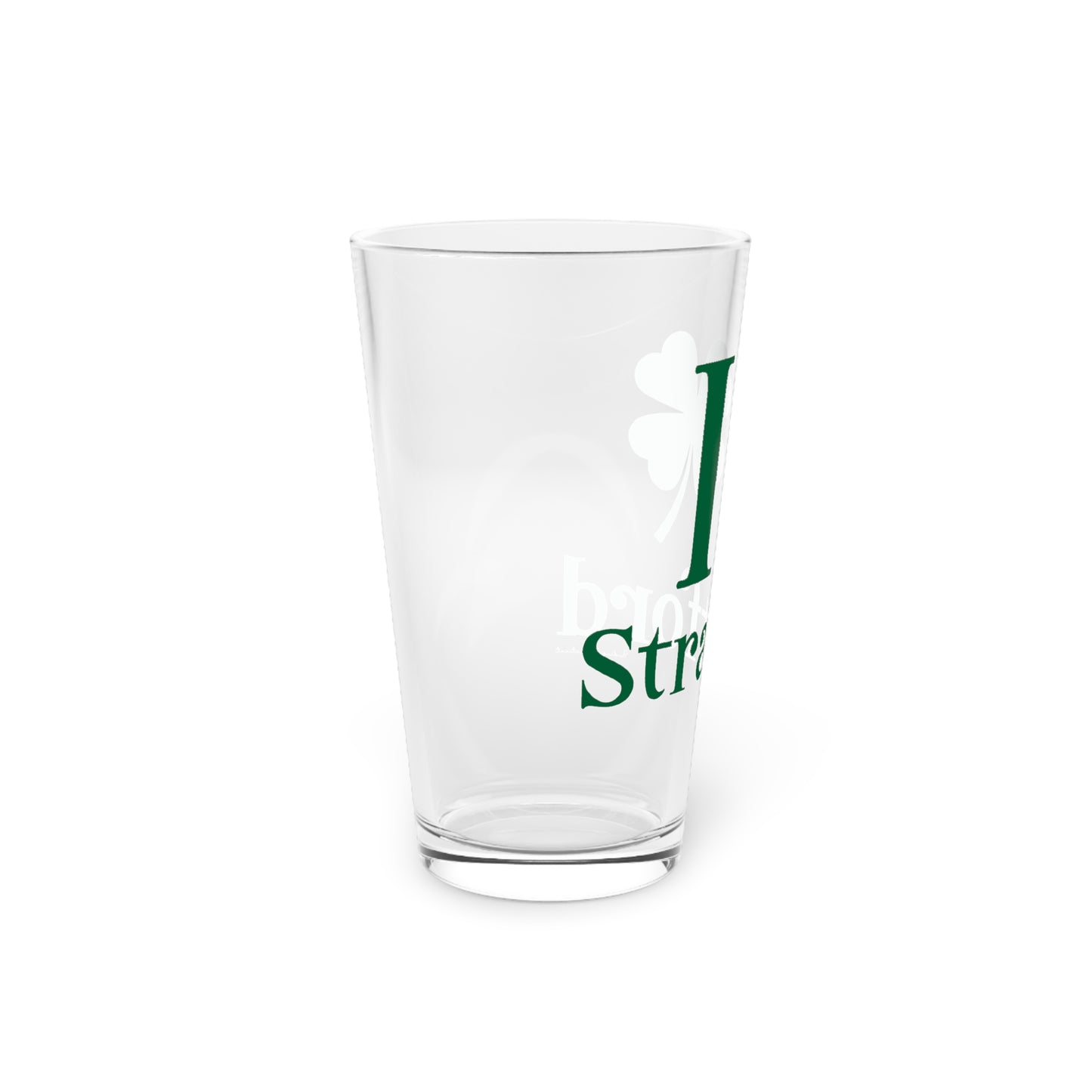 I Clover Stratford Pint Glass, 16oz